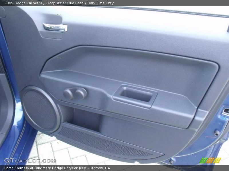 Deep Water Blue Pearl / Dark Slate Gray 2009 Dodge Caliber SE