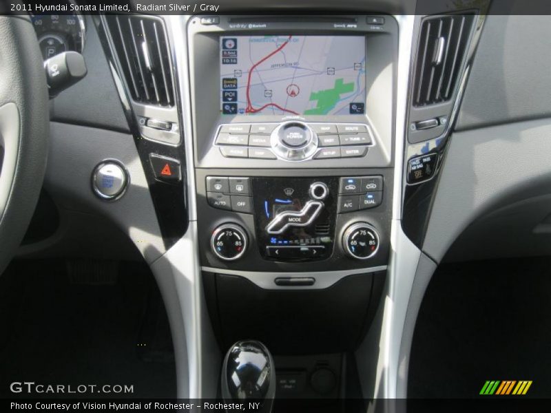 Radiant Silver / Gray 2011 Hyundai Sonata Limited