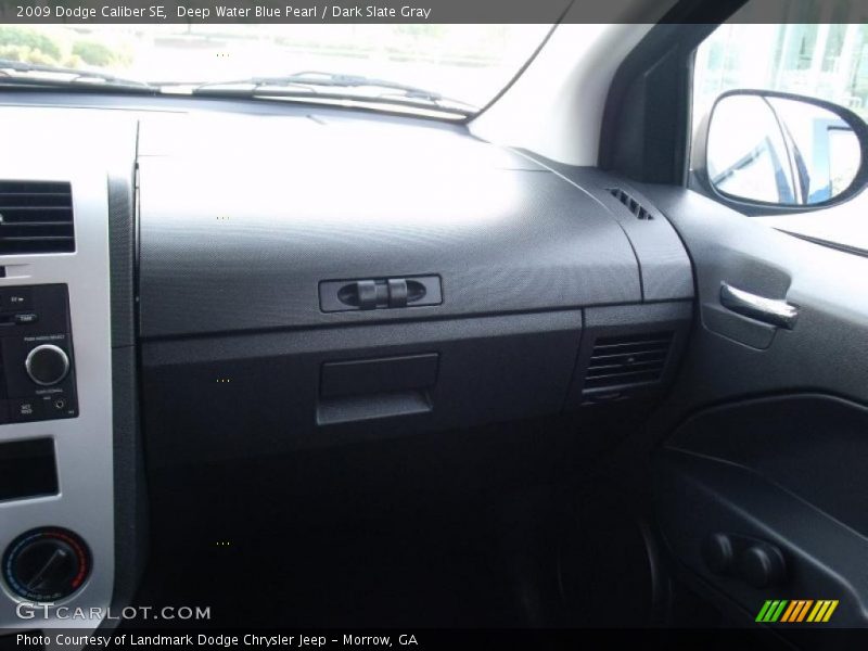 Deep Water Blue Pearl / Dark Slate Gray 2009 Dodge Caliber SE