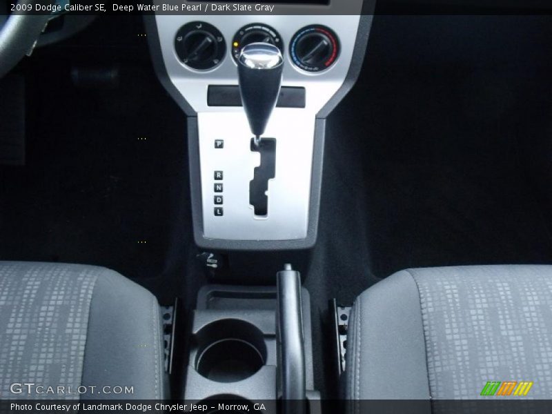 Deep Water Blue Pearl / Dark Slate Gray 2009 Dodge Caliber SE
