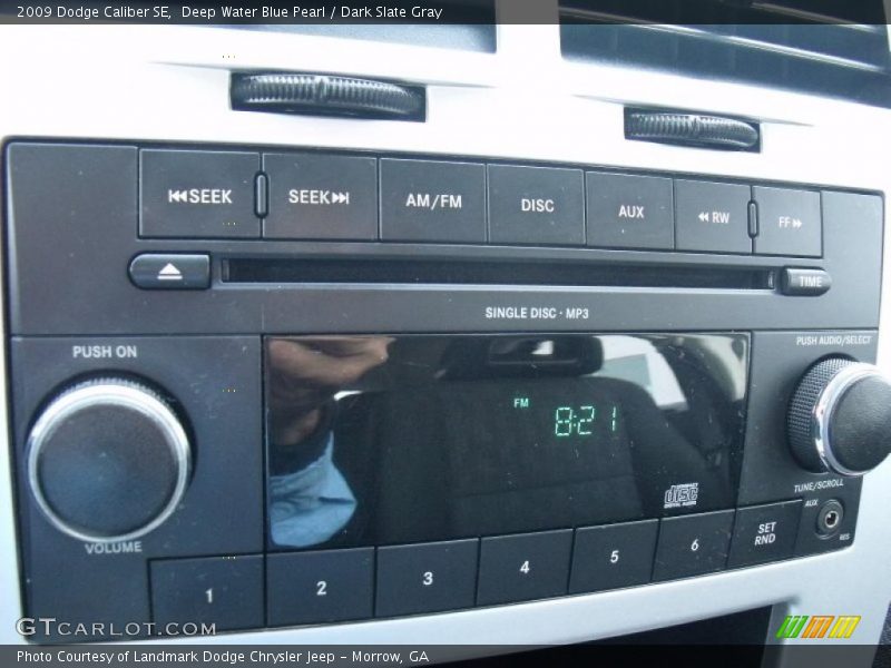 Deep Water Blue Pearl / Dark Slate Gray 2009 Dodge Caliber SE