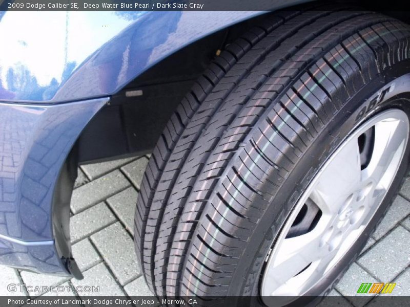 Deep Water Blue Pearl / Dark Slate Gray 2009 Dodge Caliber SE