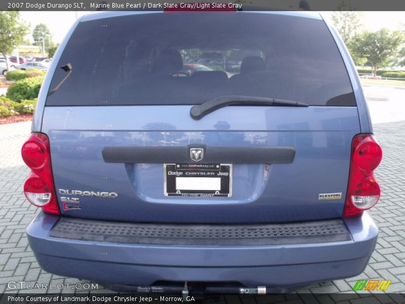 Marine Blue Pearl / Dark Slate Gray/Light Slate Gray 2007 Dodge Durango SLT