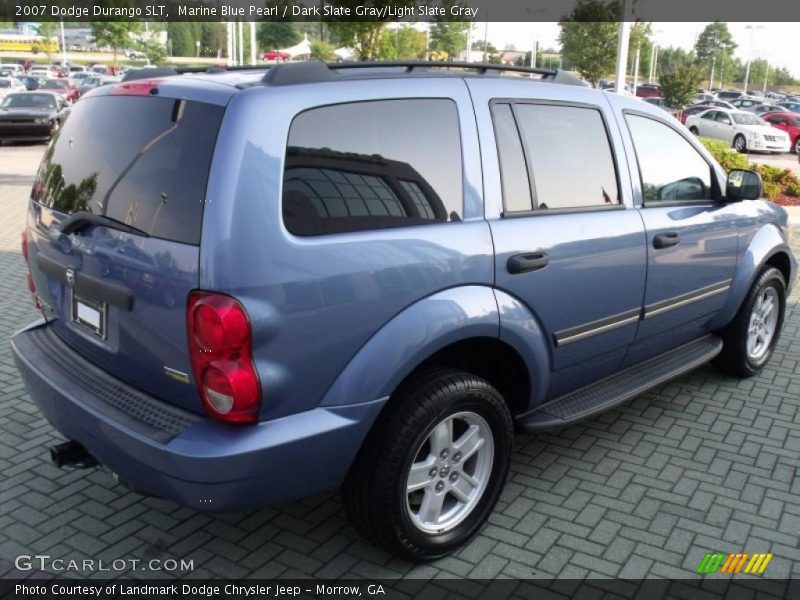 Marine Blue Pearl / Dark Slate Gray/Light Slate Gray 2007 Dodge Durango SLT