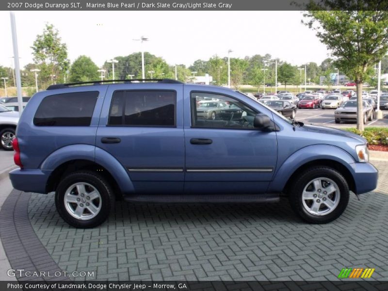 Marine Blue Pearl / Dark Slate Gray/Light Slate Gray 2007 Dodge Durango SLT