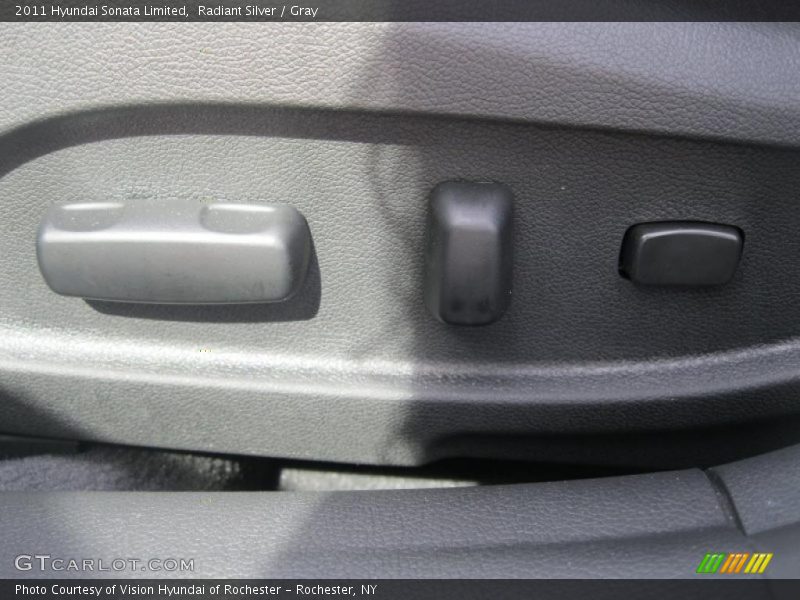 Radiant Silver / Gray 2011 Hyundai Sonata Limited