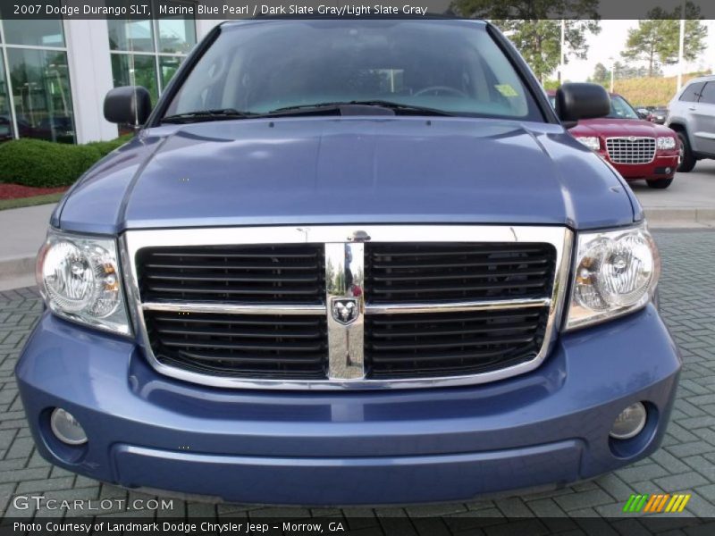 Marine Blue Pearl / Dark Slate Gray/Light Slate Gray 2007 Dodge Durango SLT