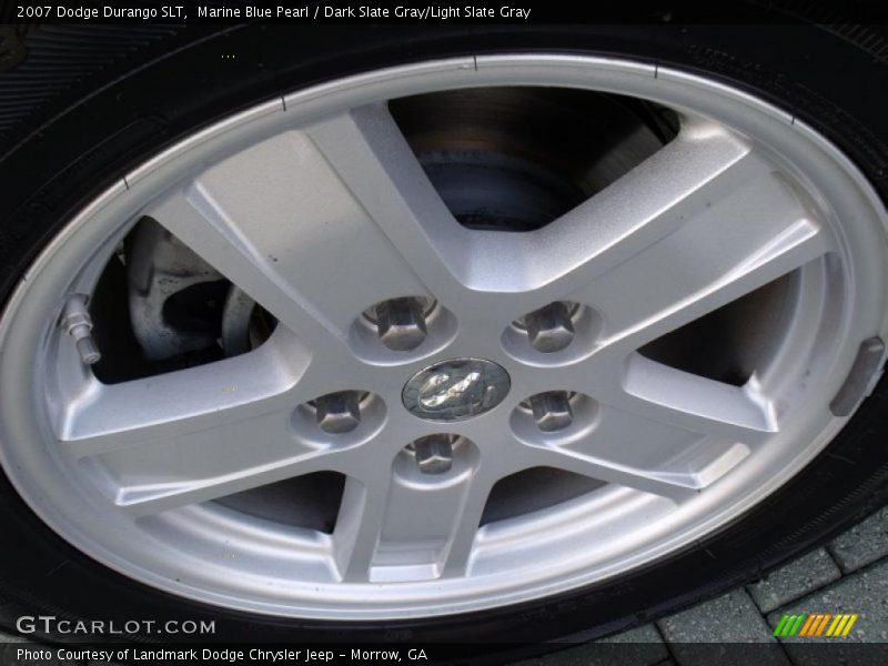 Marine Blue Pearl / Dark Slate Gray/Light Slate Gray 2007 Dodge Durango SLT