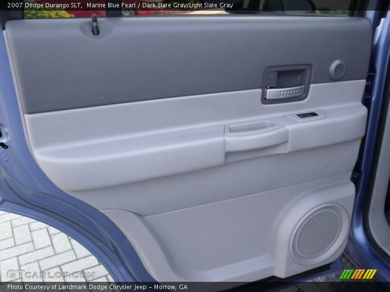 Marine Blue Pearl / Dark Slate Gray/Light Slate Gray 2007 Dodge Durango SLT