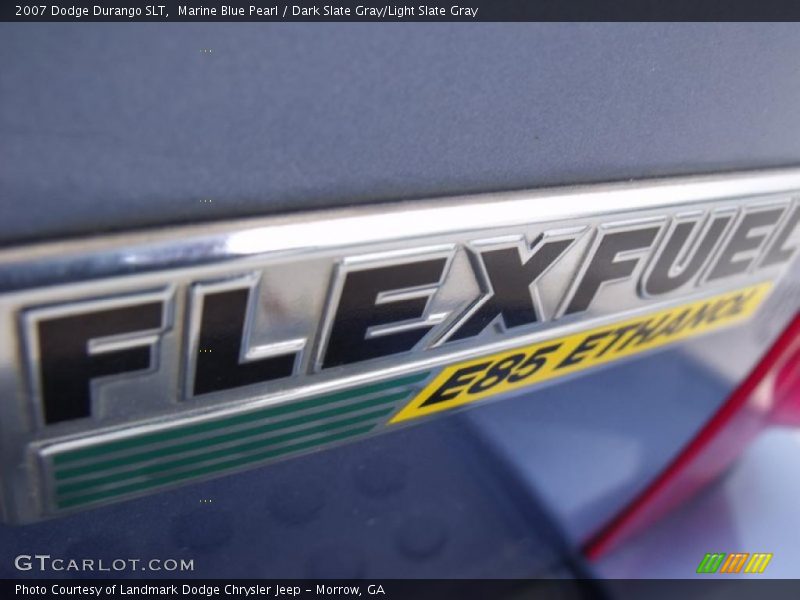 Marine Blue Pearl / Dark Slate Gray/Light Slate Gray 2007 Dodge Durango SLT