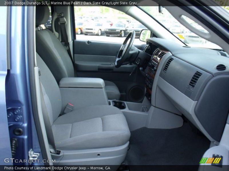  2007 Durango SLT Dark Slate Gray/Light Slate Gray Interior