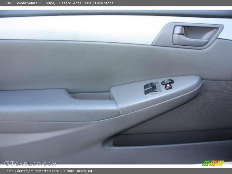 Blizzard White Pearl / Dark Stone 2008 Toyota Solara SE Coupe
