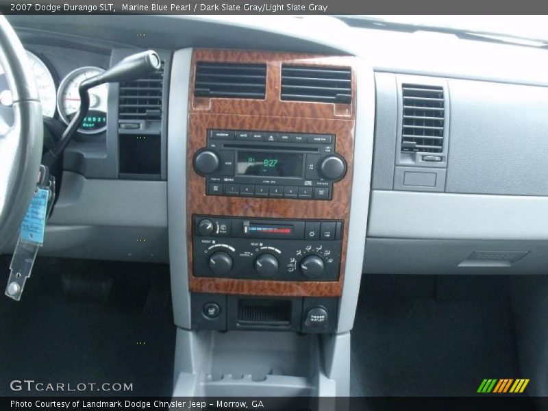 Marine Blue Pearl / Dark Slate Gray/Light Slate Gray 2007 Dodge Durango SLT
