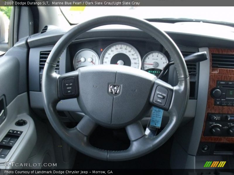 Marine Blue Pearl / Dark Slate Gray/Light Slate Gray 2007 Dodge Durango SLT