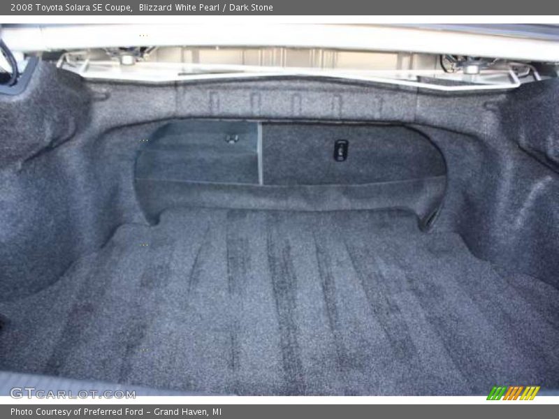 Blizzard White Pearl / Dark Stone 2008 Toyota Solara SE Coupe