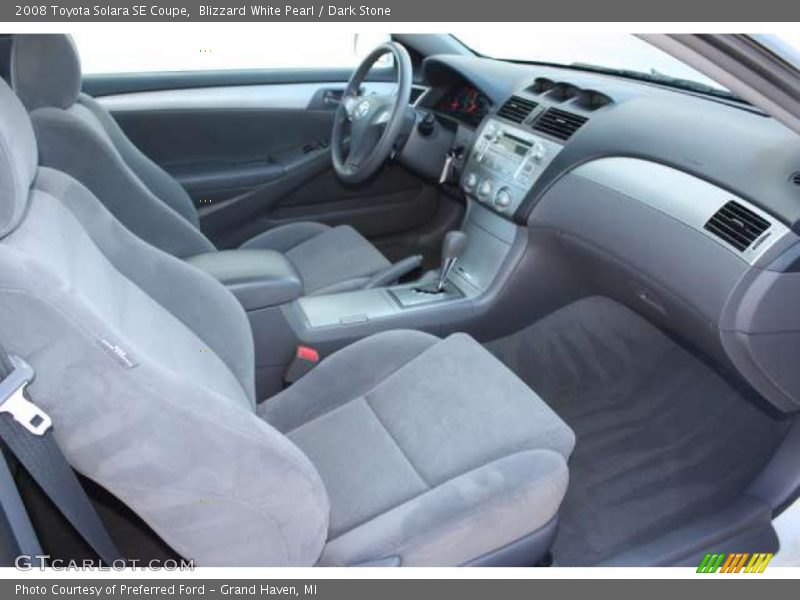 Blizzard White Pearl / Dark Stone 2008 Toyota Solara SE Coupe
