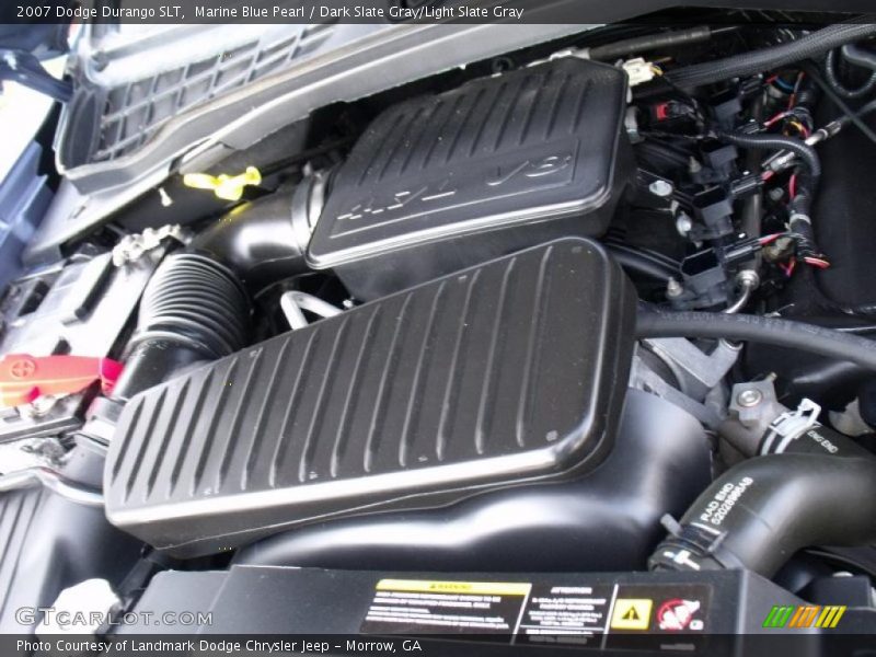 Marine Blue Pearl / Dark Slate Gray/Light Slate Gray 2007 Dodge Durango SLT