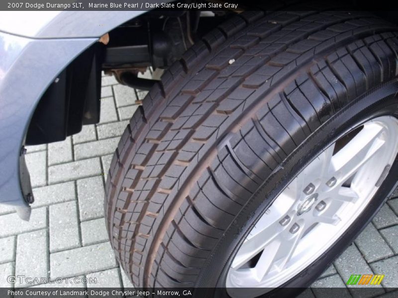 Marine Blue Pearl / Dark Slate Gray/Light Slate Gray 2007 Dodge Durango SLT