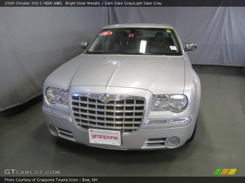 Bright Silver Metallic / Dark Slate Gray/Light Slate Gray 2006 Chrysler 300 C HEMI AWD