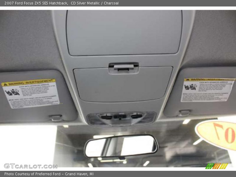 CD Silver Metallic / Charcoal 2007 Ford Focus ZX5 SES Hatchback