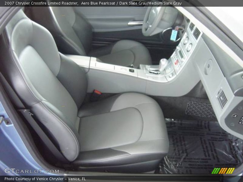Aero Blue Pearlcoat / Dark Slate Gray/Medium Slate Gray 2007 Chrysler Crossfire Limited Roadster