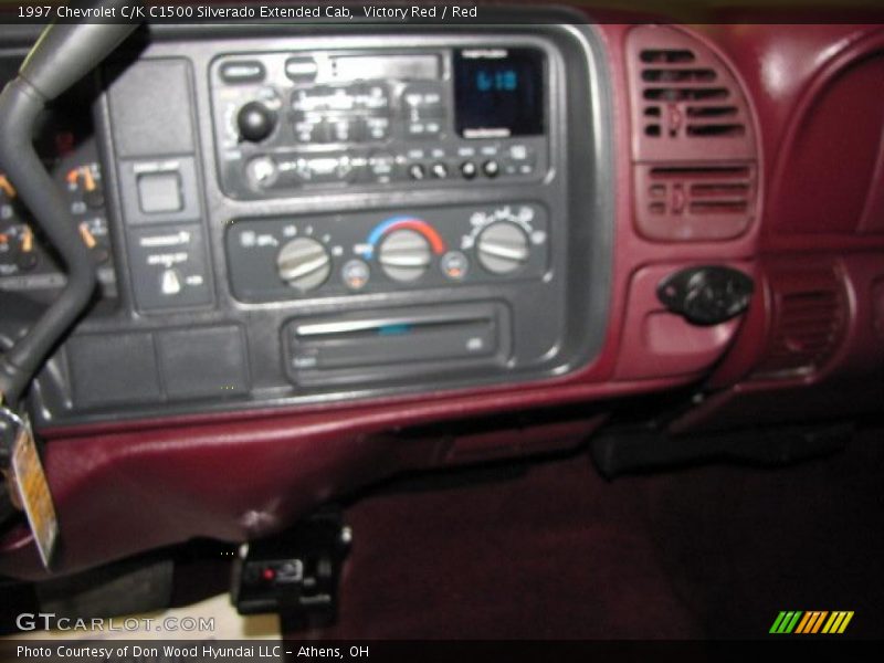 Victory Red / Red 1997 Chevrolet C/K C1500 Silverado Extended Cab