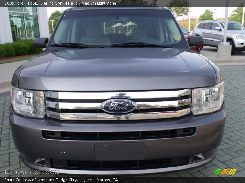 Sterling Grey Metallic / Medium Light Stone 2009 Ford Flex SE