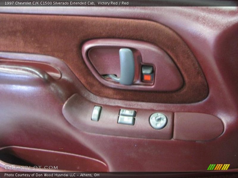 Victory Red / Red 1997 Chevrolet C/K C1500 Silverado Extended Cab