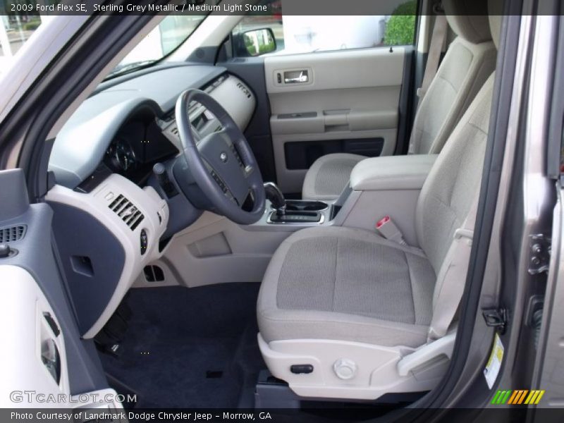 Sterling Grey Metallic / Medium Light Stone 2009 Ford Flex SE