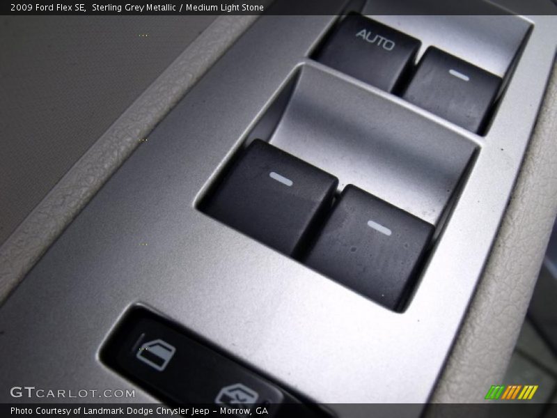 Sterling Grey Metallic / Medium Light Stone 2009 Ford Flex SE