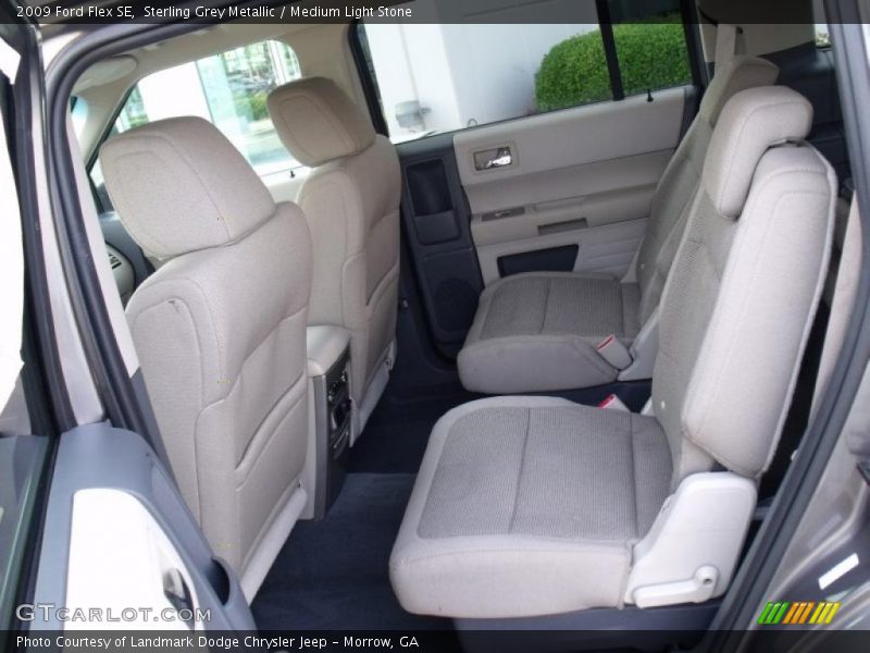 Sterling Grey Metallic / Medium Light Stone 2009 Ford Flex SE