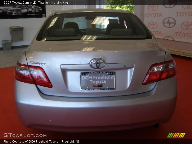 Titanium Metallic / Ash 2007 Toyota Camry LE