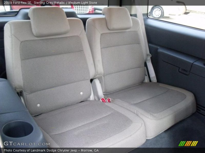 Sterling Grey Metallic / Medium Light Stone 2009 Ford Flex SE
