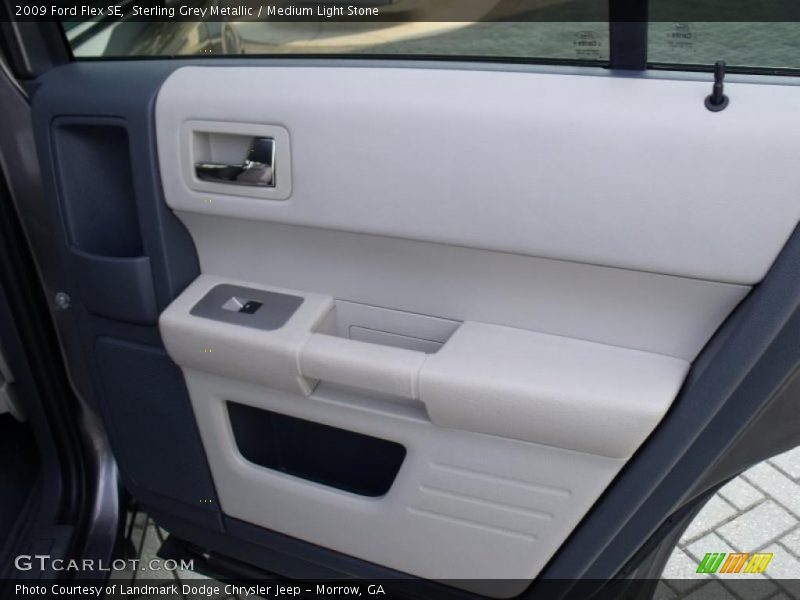 Sterling Grey Metallic / Medium Light Stone 2009 Ford Flex SE