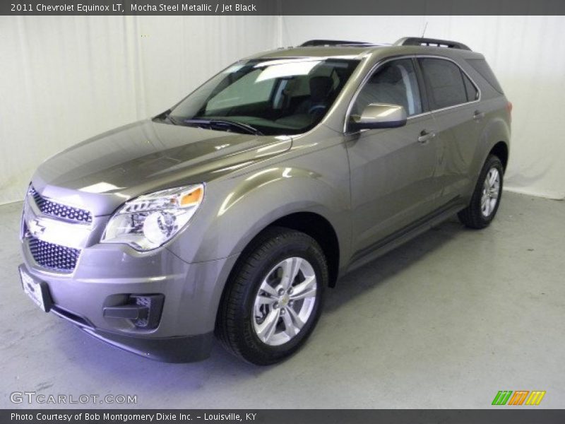 Mocha Steel Metallic / Jet Black 2011 Chevrolet Equinox LT