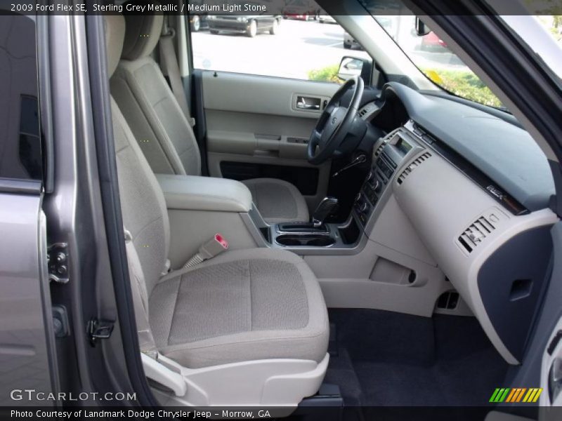 Sterling Grey Metallic / Medium Light Stone 2009 Ford Flex SE