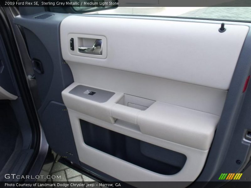 Sterling Grey Metallic / Medium Light Stone 2009 Ford Flex SE