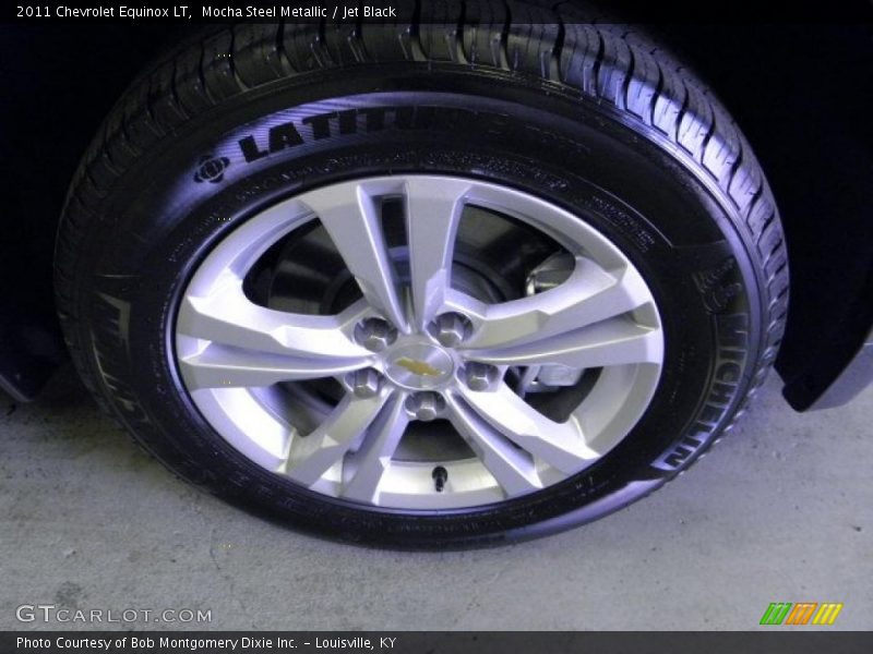 Mocha Steel Metallic / Jet Black 2011 Chevrolet Equinox LT