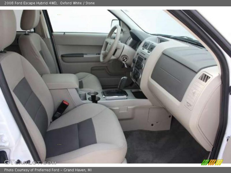  2008 Escape Hybrid 4WD Stone Interior