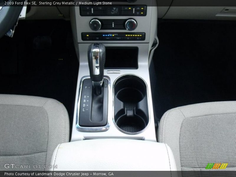 Sterling Grey Metallic / Medium Light Stone 2009 Ford Flex SE