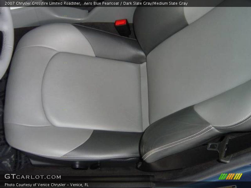 Aero Blue Pearlcoat / Dark Slate Gray/Medium Slate Gray 2007 Chrysler Crossfire Limited Roadster