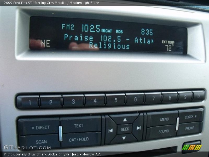 Sterling Grey Metallic / Medium Light Stone 2009 Ford Flex SE