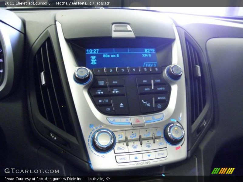 Mocha Steel Metallic / Jet Black 2011 Chevrolet Equinox LT