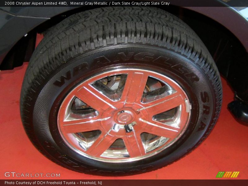 Mineral Gray Metallic / Dark Slate Gray/Light Slate Gray 2008 Chrysler Aspen Limited 4WD