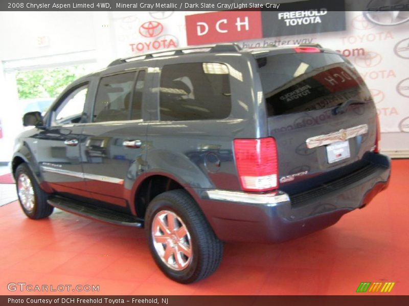 Mineral Gray Metallic / Dark Slate Gray/Light Slate Gray 2008 Chrysler Aspen Limited 4WD