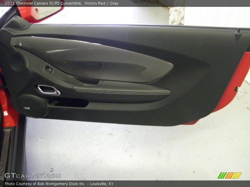 Victory Red / Gray 2011 Chevrolet Camaro SS/RS Convertible