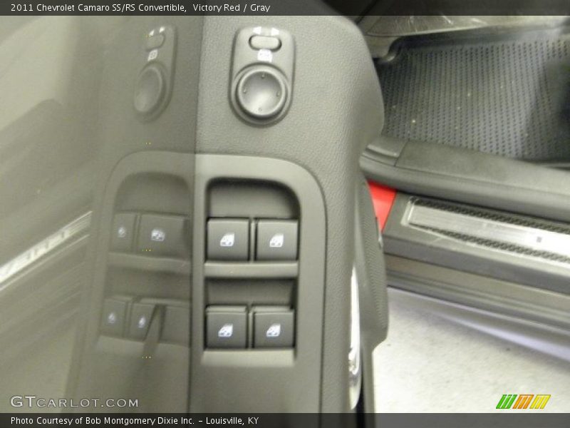 Victory Red / Gray 2011 Chevrolet Camaro SS/RS Convertible
