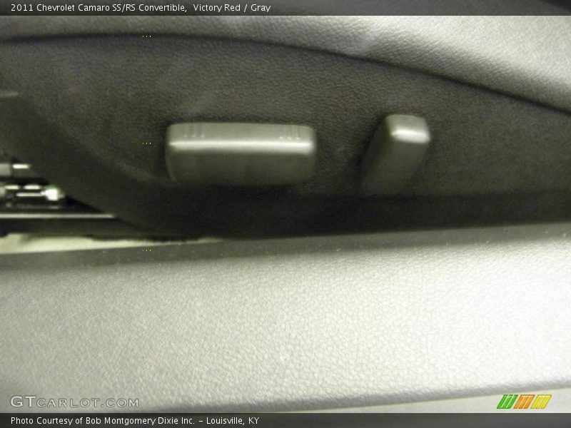 Victory Red / Gray 2011 Chevrolet Camaro SS/RS Convertible