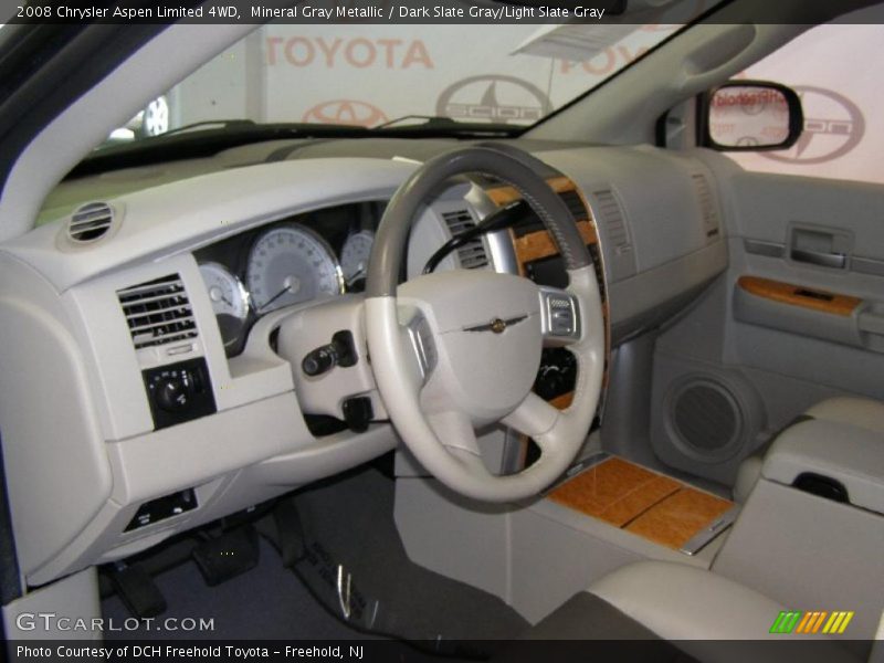 Mineral Gray Metallic / Dark Slate Gray/Light Slate Gray 2008 Chrysler Aspen Limited 4WD