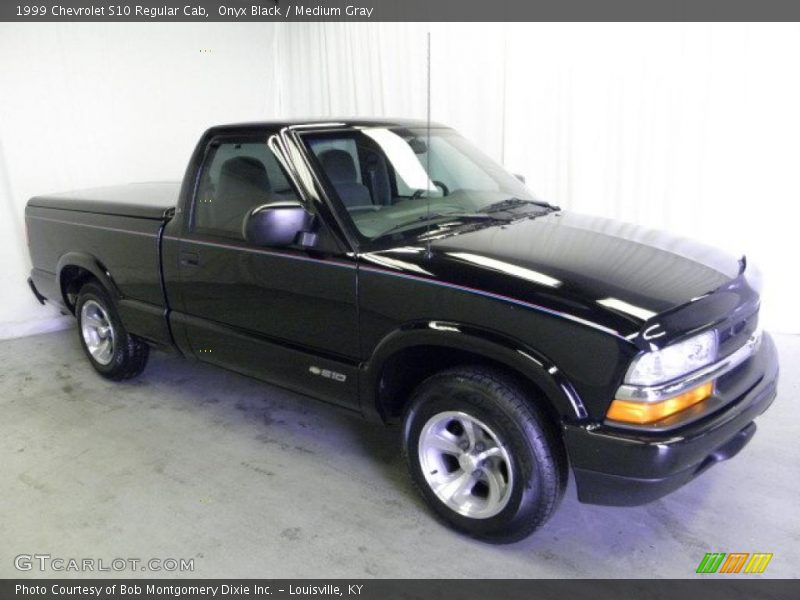 Onyx Black / Medium Gray 1999 Chevrolet S10 Regular Cab